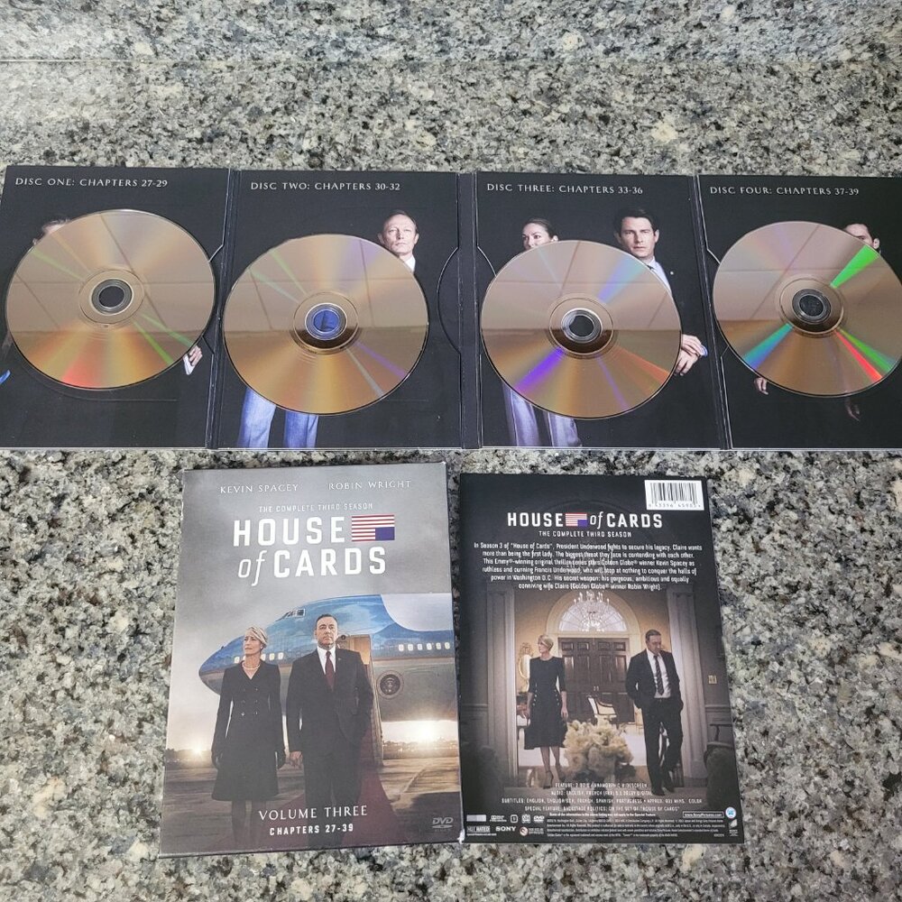House of Cards Complete collection of DVDs - Picture 9 of 15
